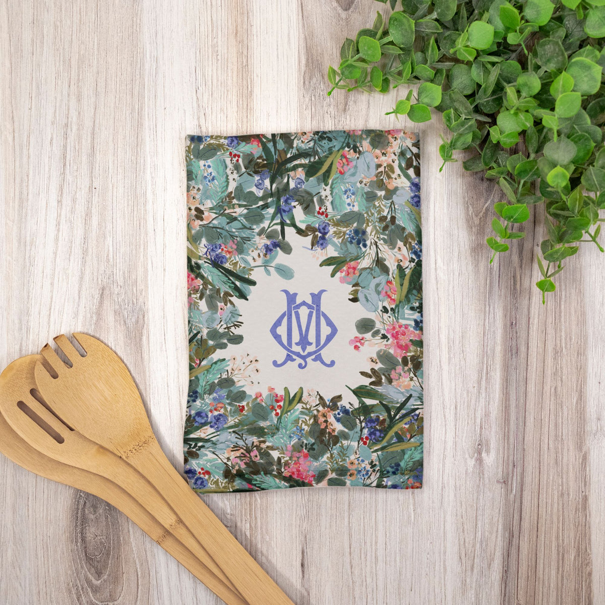 Siesta Key Monogrammed Hostess Towel (Single)