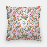 Savannah Monogrammed Pillowcase 20"x20"