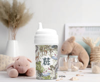 Sippy Cup - Day At The Zoo Monogrammed Sippy Cup