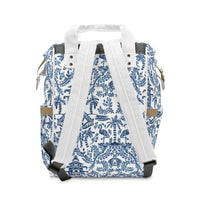 Diaper BagPalm Beach Personalized Nylon Waterproof Diaper BagBritt Mills Design