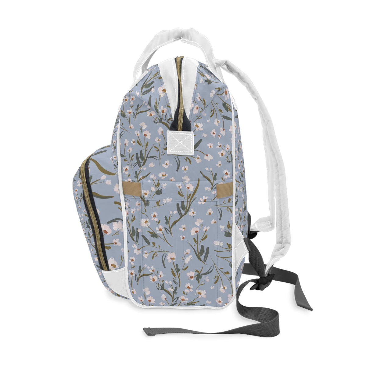 Diaper BagSouthern Bloom Personalized Nylon Waterproof Diaper BagBritt Mills Design