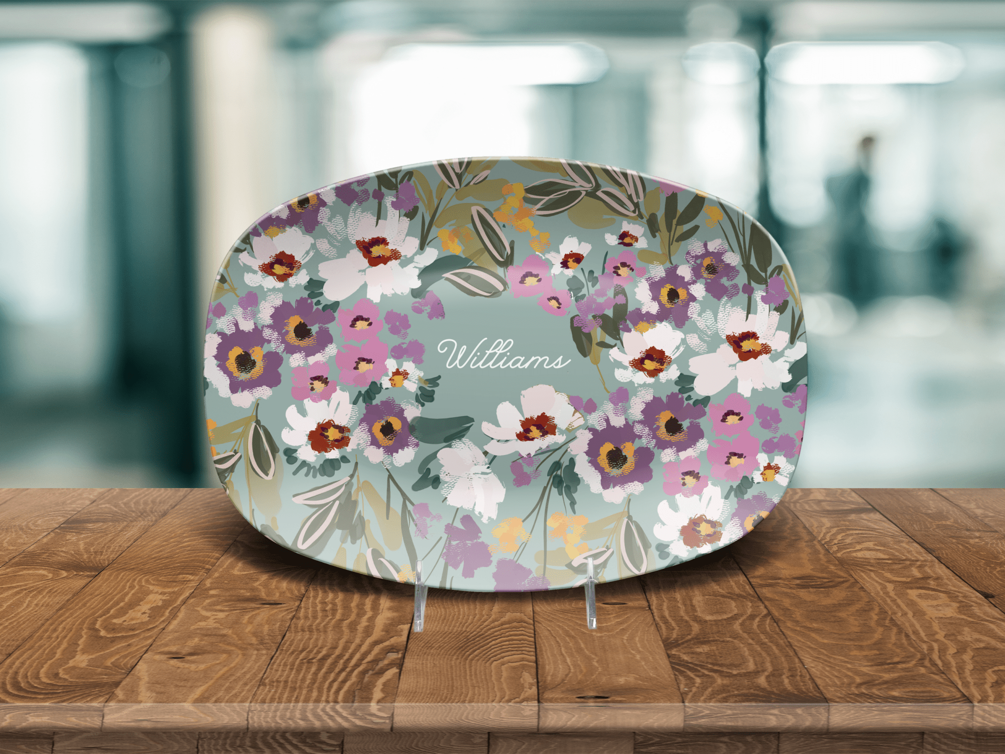 DinnerwareHarper Personalized Platter (Unbreakable and BPA - free)Britt Mills Design