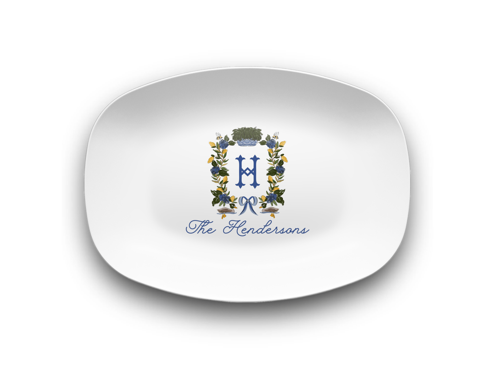 DinnerwareMallard Duck Crest Platter (Unbreakable and BPA - free)Britt Mills Design