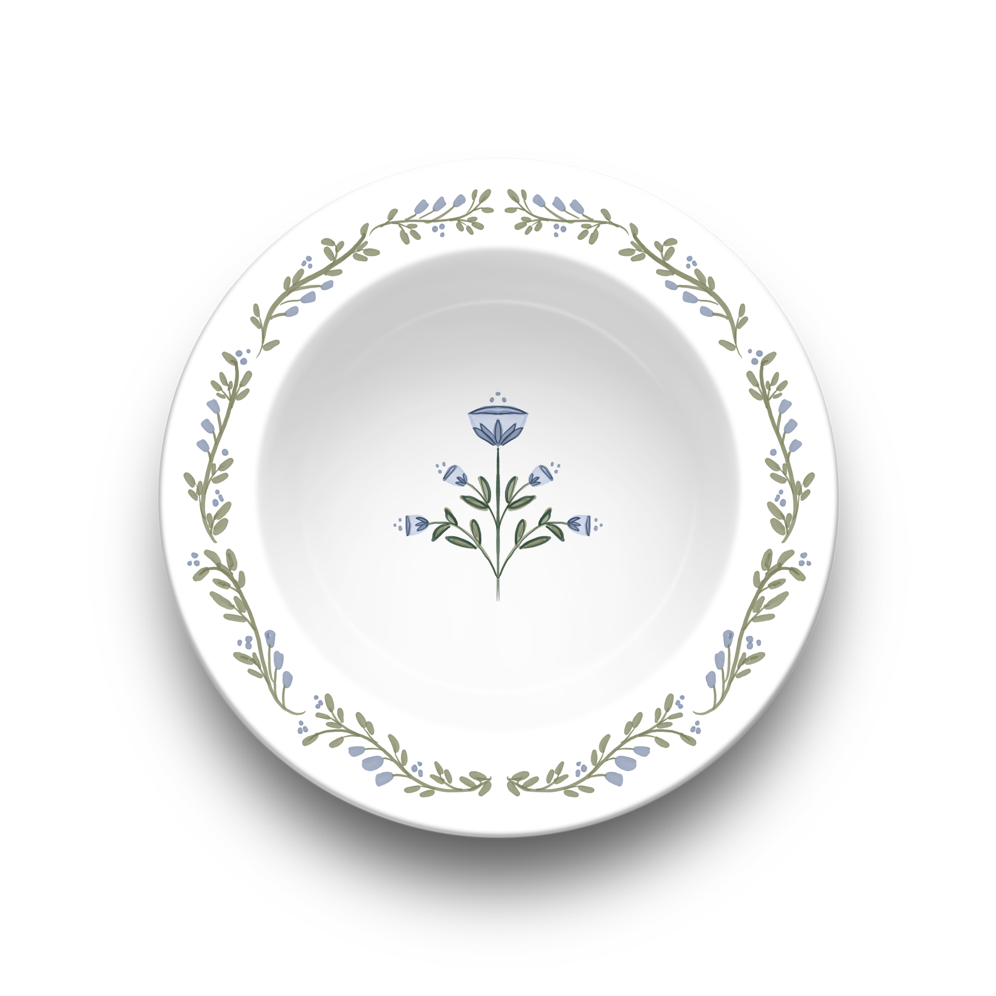 DinnerwarePreppy Petals Dinnerware Collection (Unbreakable and BPA - free)cBritt Mills Design