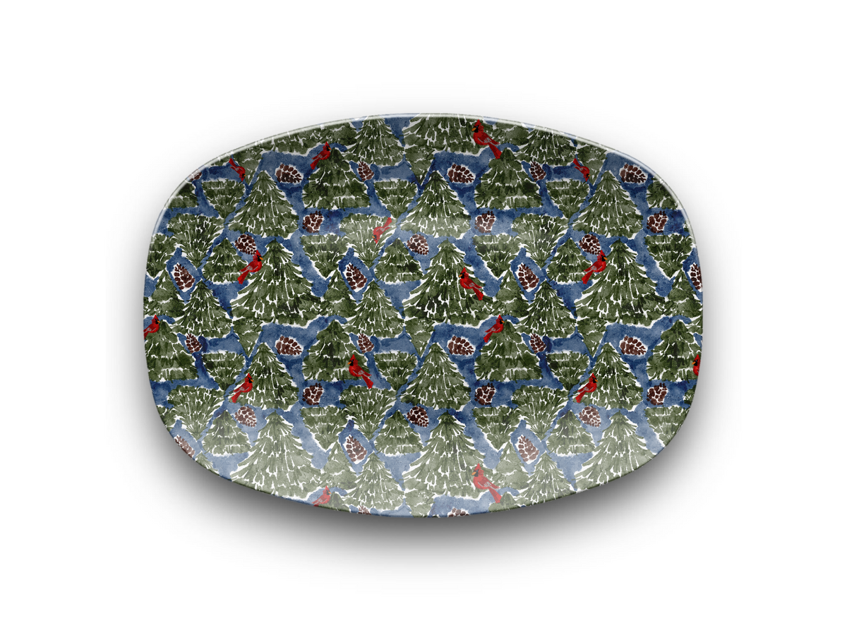 Merrywood Dinnerware & Platter Collection (Unbreakable and BPA-free)