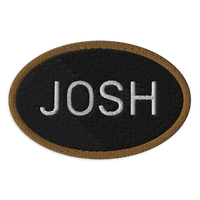 Embroidered Name Patches