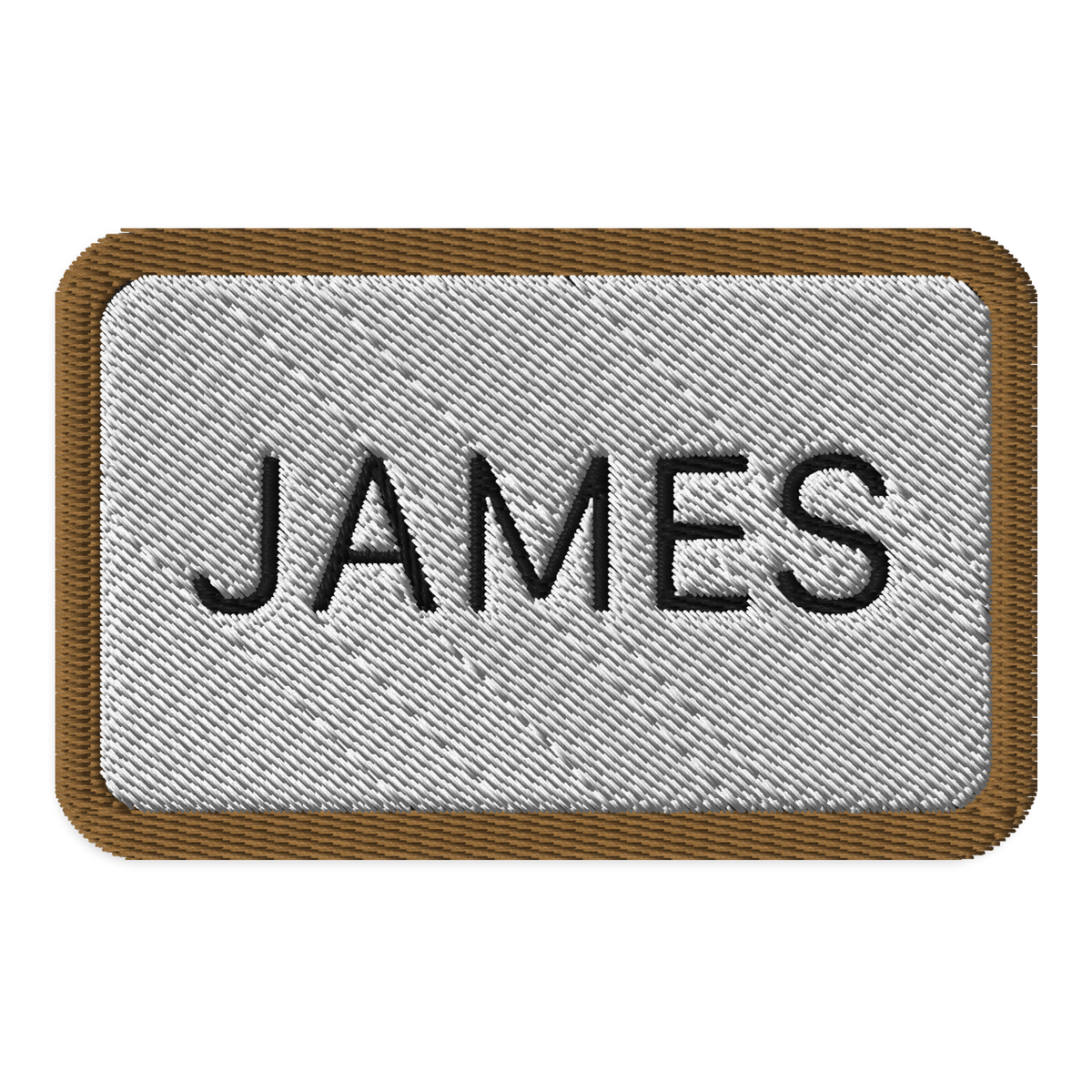 Embroidered Name Patches