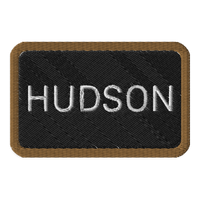 Embroidered Name Patches