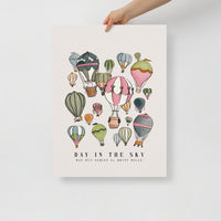 Day In The Sky Art Print (Day Out Series)