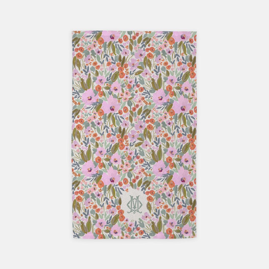 Savannah Monogrammed Hand Towel