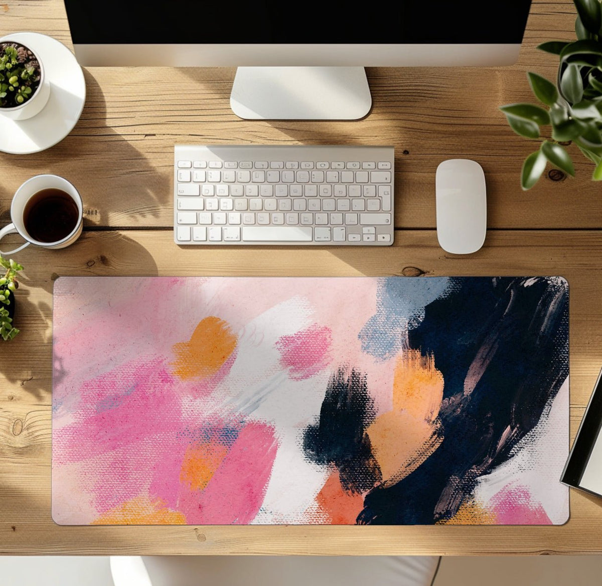 Large Desk Mat - Fruity Punch Desk Mat - Large (24" X 14")