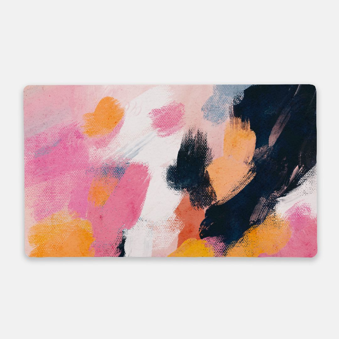 Large Desk Mat - Fruity Punch Desk Mat - Large (24" X 14")