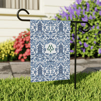 Garden FlagPalm Beach Monogrammed Garden FlagBritt Mills Design