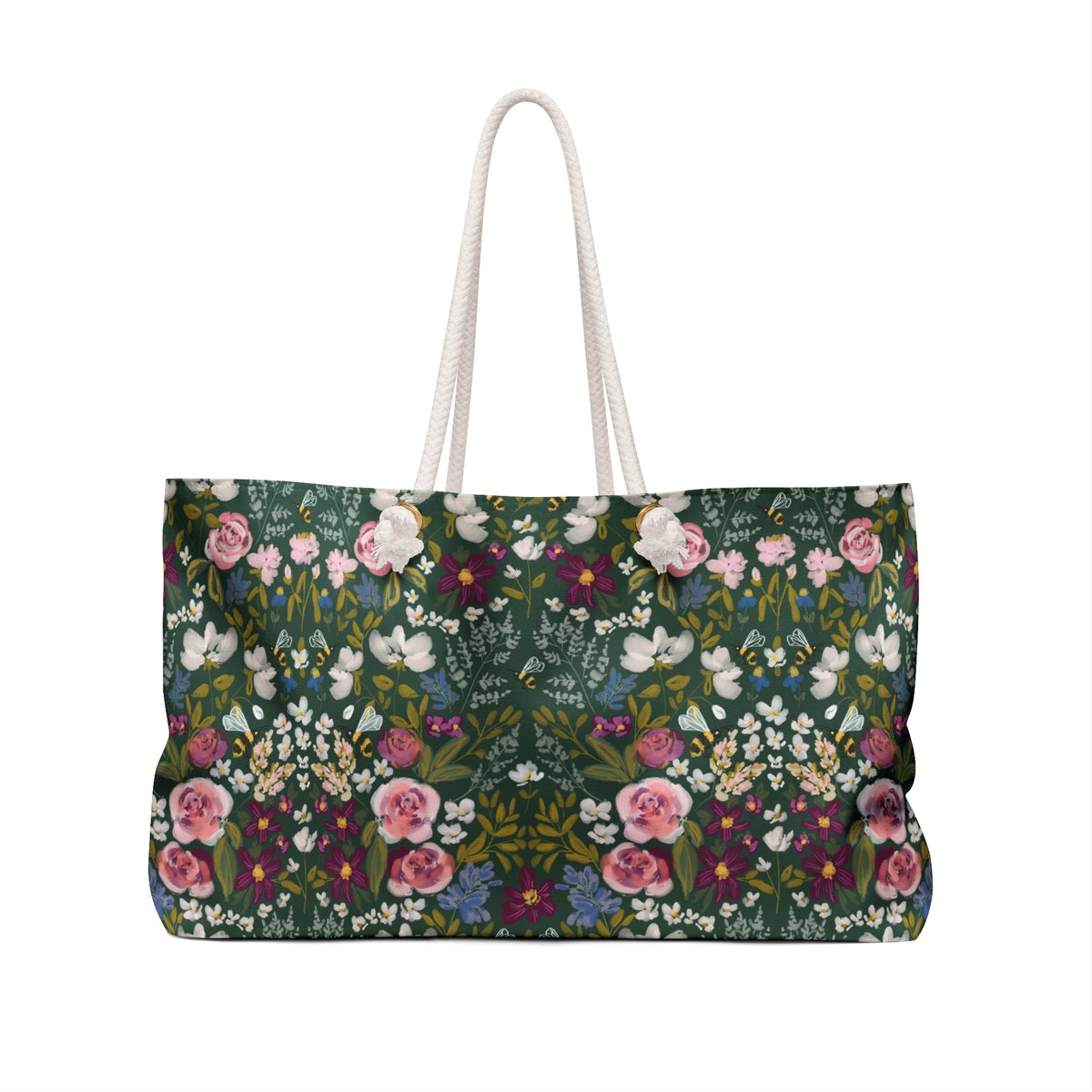 Gardens Monogrammed Carry-All Tote-Britt Mills Design