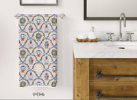 Hand TowelsChinoiserie Christmas Monogrammed Hand TowelBritt Mills Design