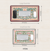 Large Desk MatFruity Punch Desk Mat - Large (24" x 14")Britt Mills Design