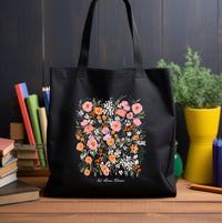 Tote - Let Them Bloom Teacher Eco Tote Bag (Wildflowers)