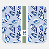 Mouse PadNantucket Striped Monogrammed Mouse PadBritt Mills Design