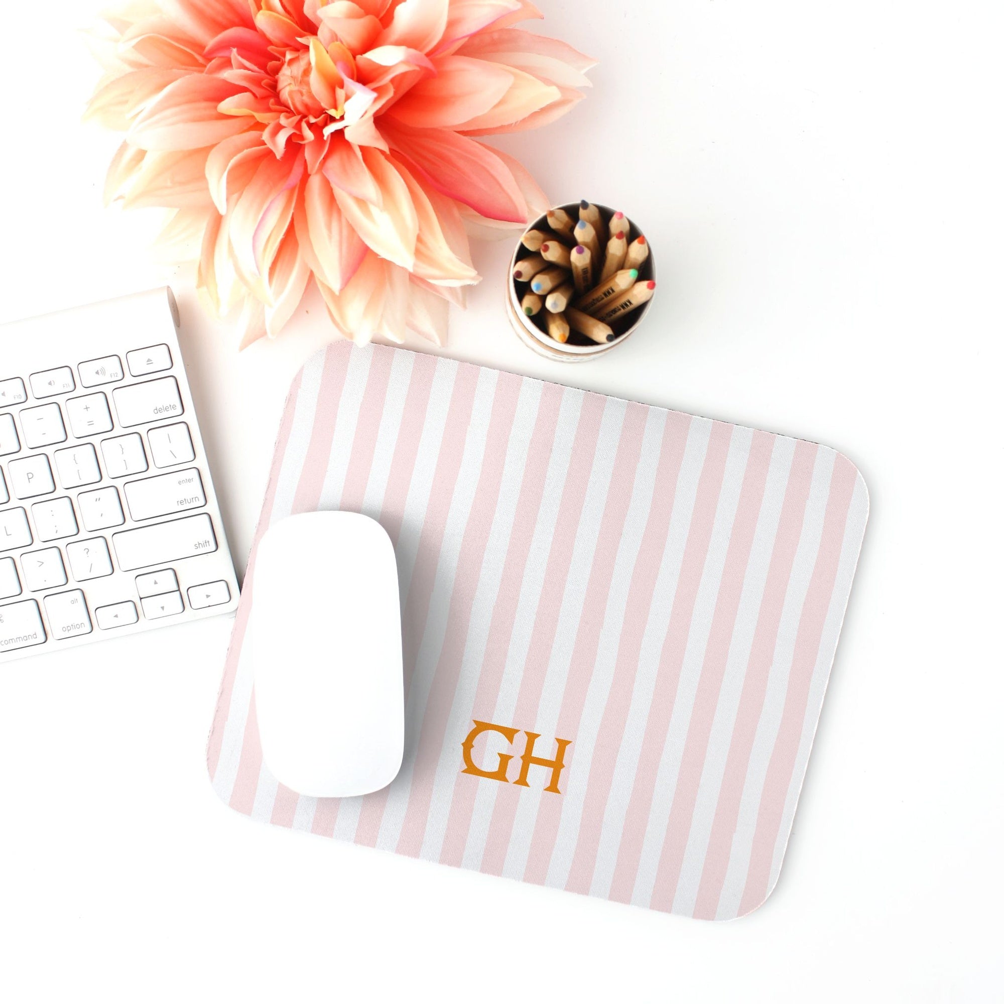 Mouse PadPrimrose Monogrammed Mouse PadBritt Mills Design