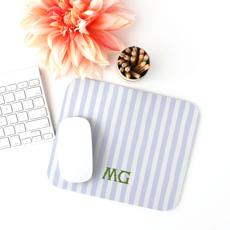 Mouse PadSeaside Stripes Monogrammed Mouse PadBritt Mills Design