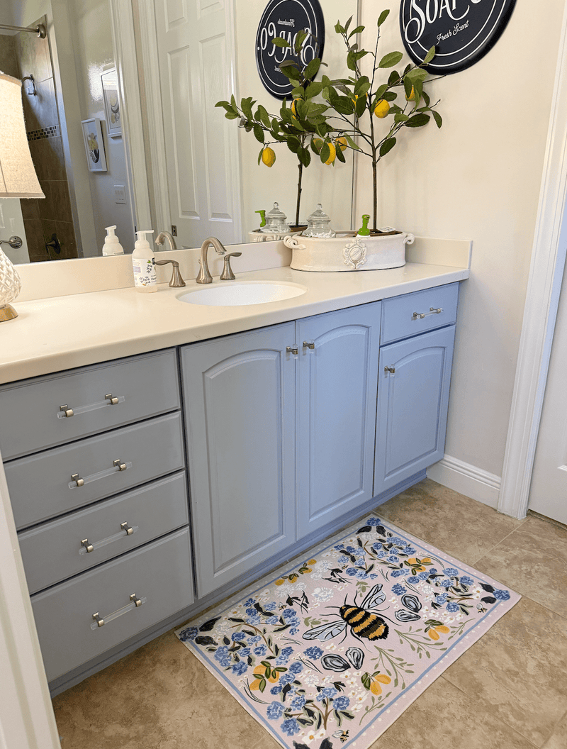 No - Slip RugLazy Lemons No - Slip RugBritt Mills Design