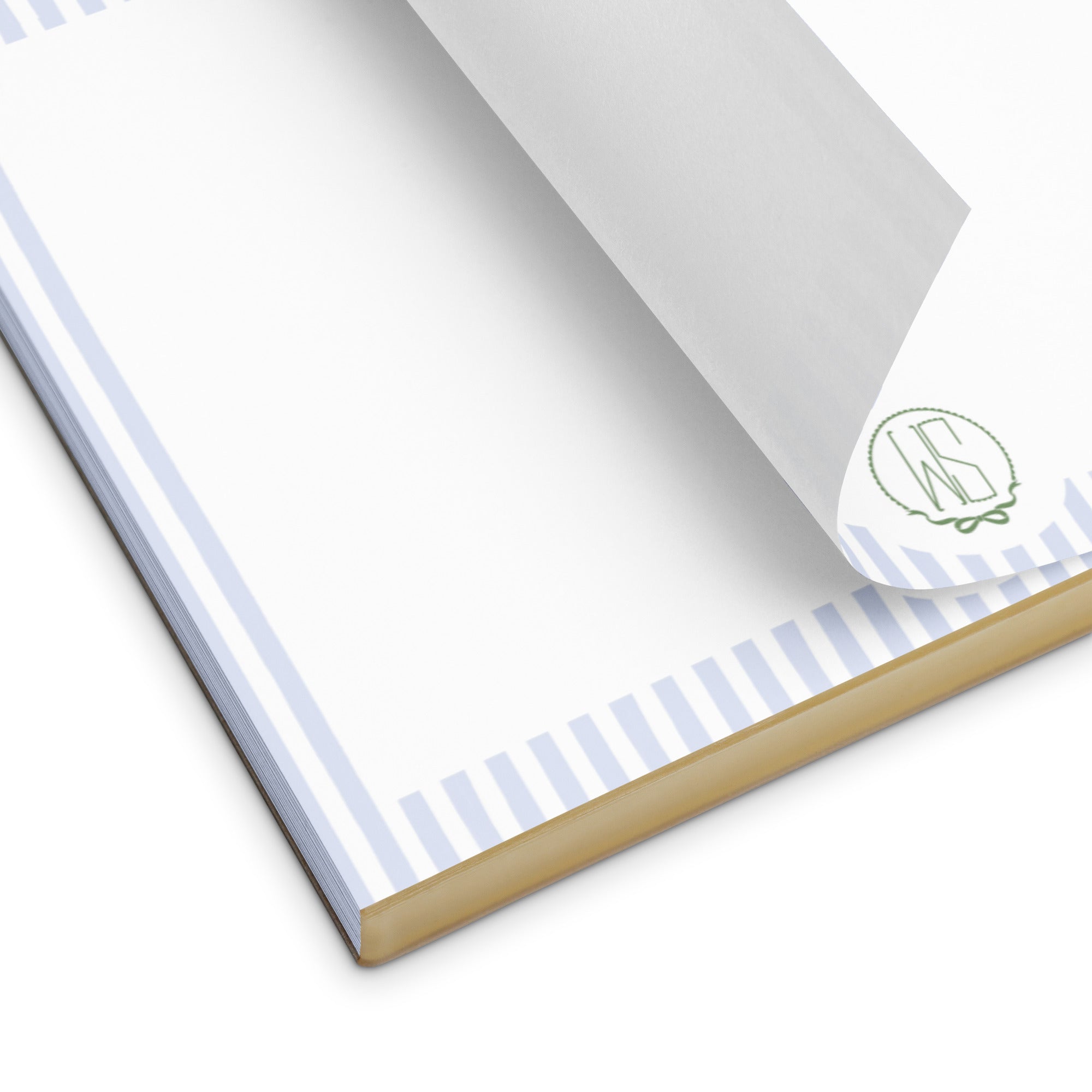 Seaside Stripes Monogrammed Notepad