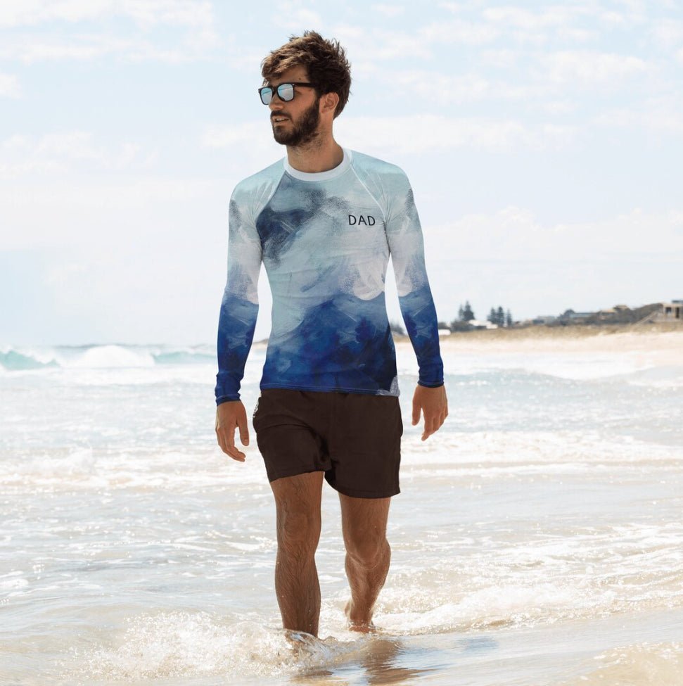 Rash Guard - Ocean Tides Rash Guard (offers Customization)