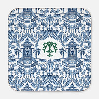 Coaster Set - Palm Beach Monogrammed Coaster (Set Of Four)