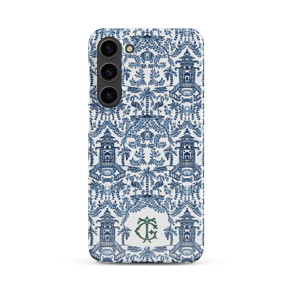 Palm Beach Monogrammed Snap case for Samsung®-Britt Mills Design