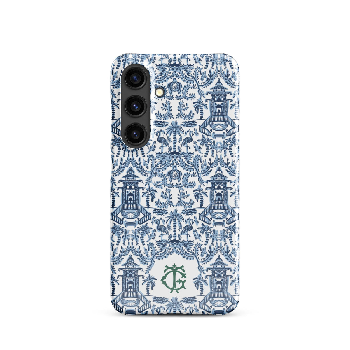 Palm Beach Monogrammed Snap case for Samsung®-Britt Mills Design