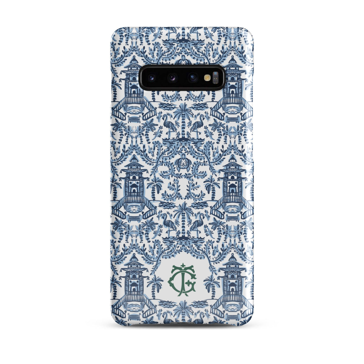 Palm Beach Monogrammed Snap case for Samsung®-Britt Mills Design