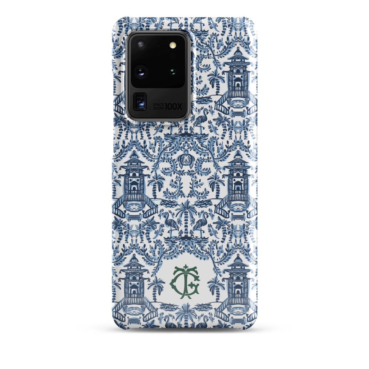 Palm Beach Monogrammed Snap case for Samsung®-Britt Mills Design