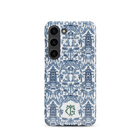 Palm Beach Monogrammed Snap case for Samsung®-Britt Mills Design