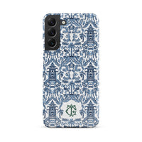 Palm Beach Monogrammed Snap case for Samsung®-Britt Mills Design