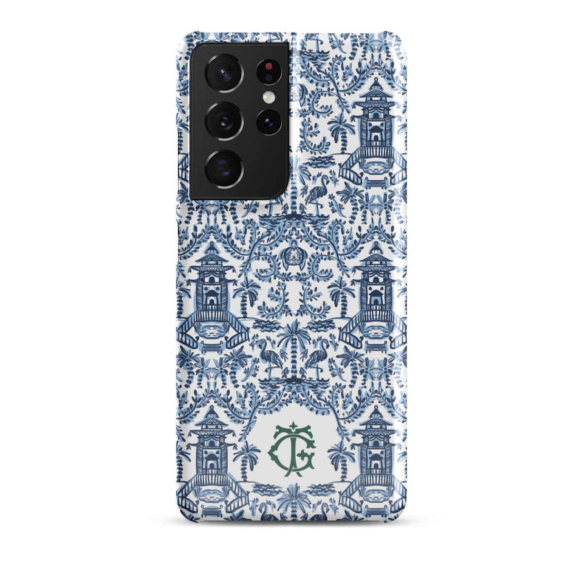 Palm Beach Monogrammed Snap case for Samsung®-Britt Mills Design