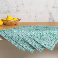 Chinoiserie Palms Placemats (Set of Four)