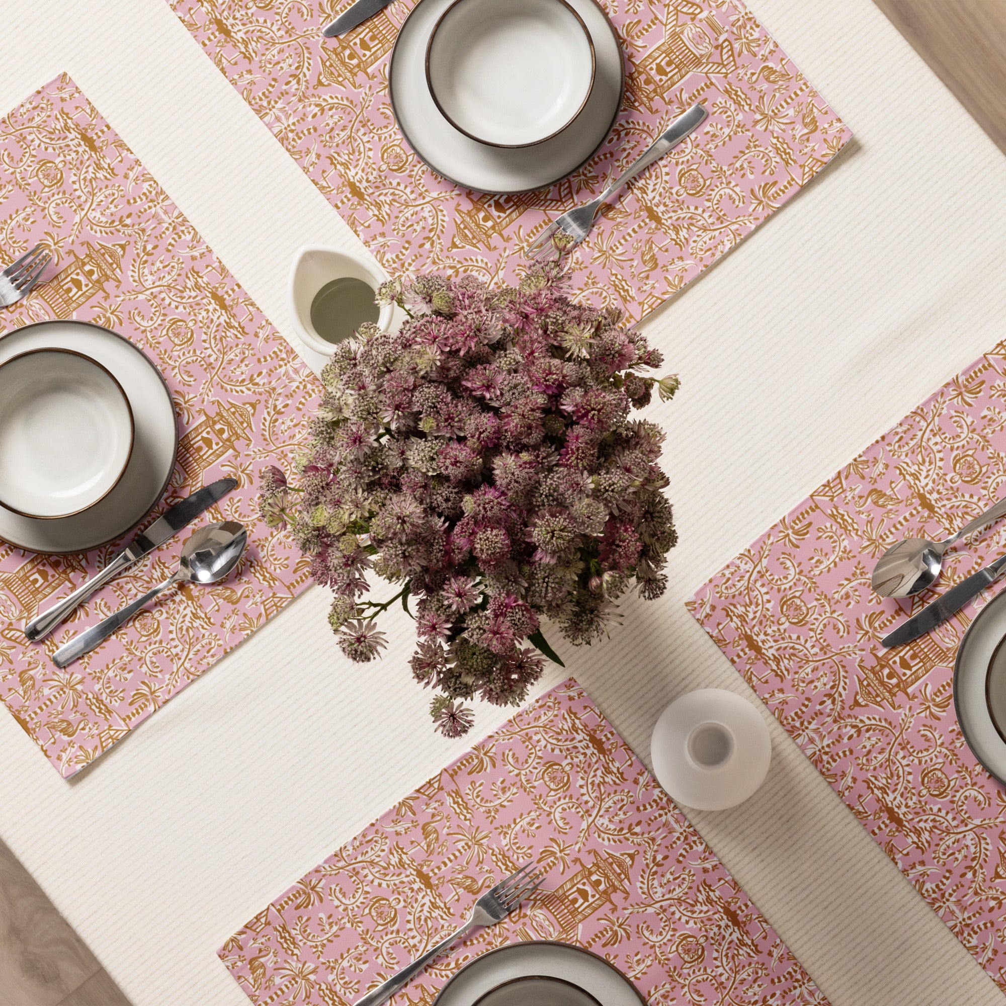 Soirée Pink Placemats (Set of 4)