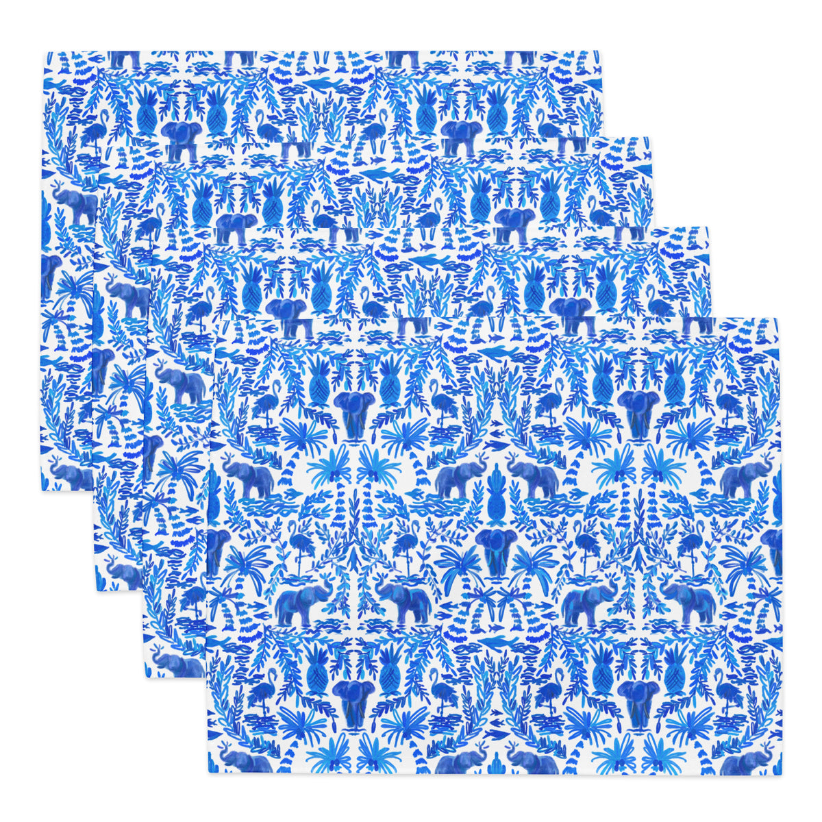 Elephant Fun Placemats (Set of 4)