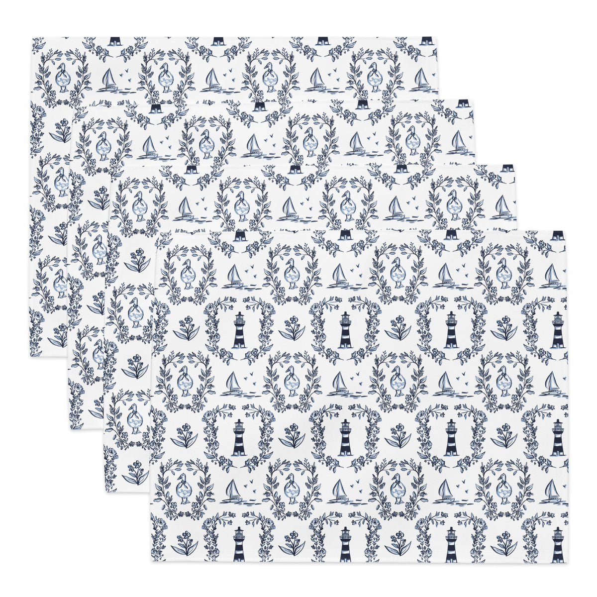East Coast Summer Placemats (Set of 4)