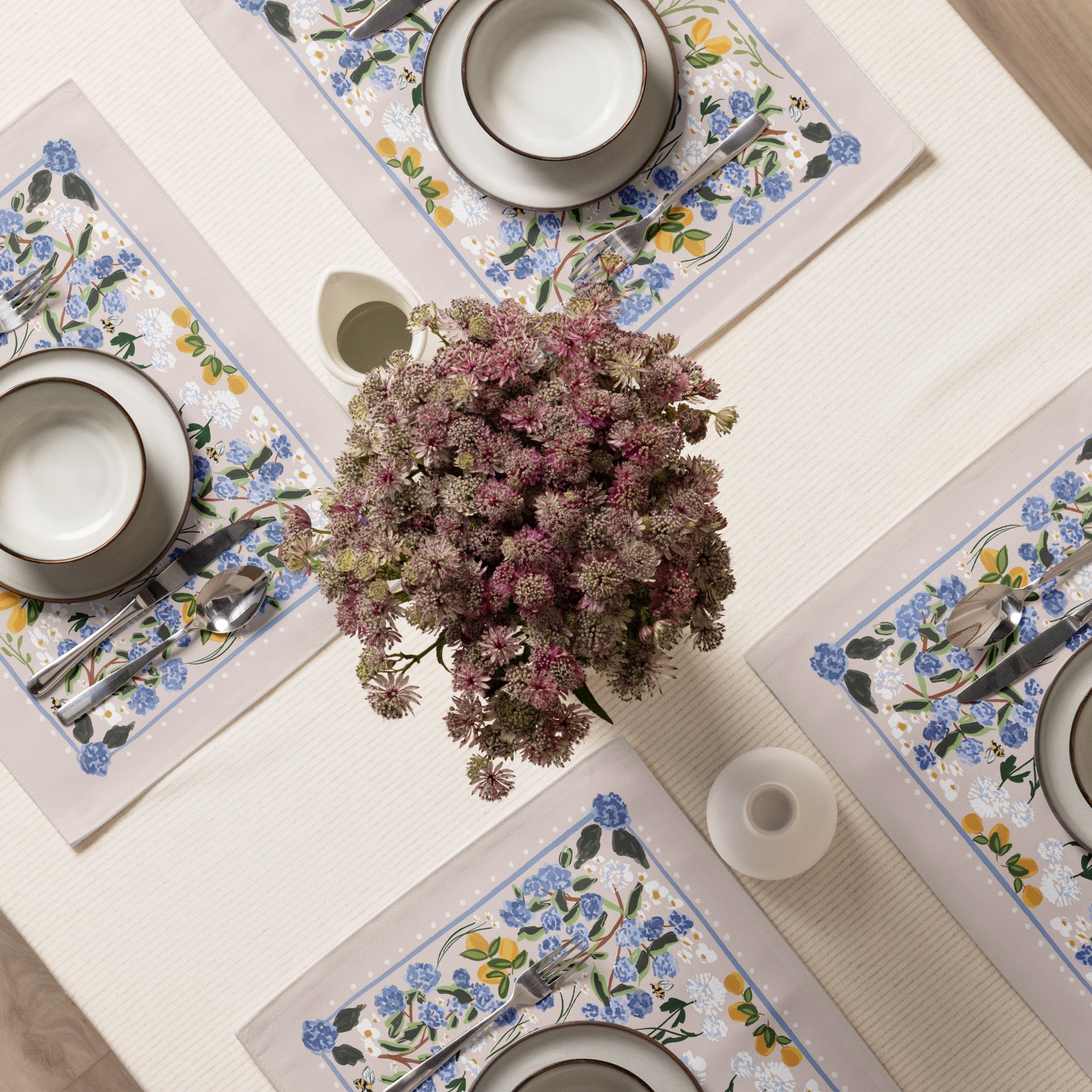 PlacematsLazy Lemons Placemats (Set of Four)Britt Mills Design