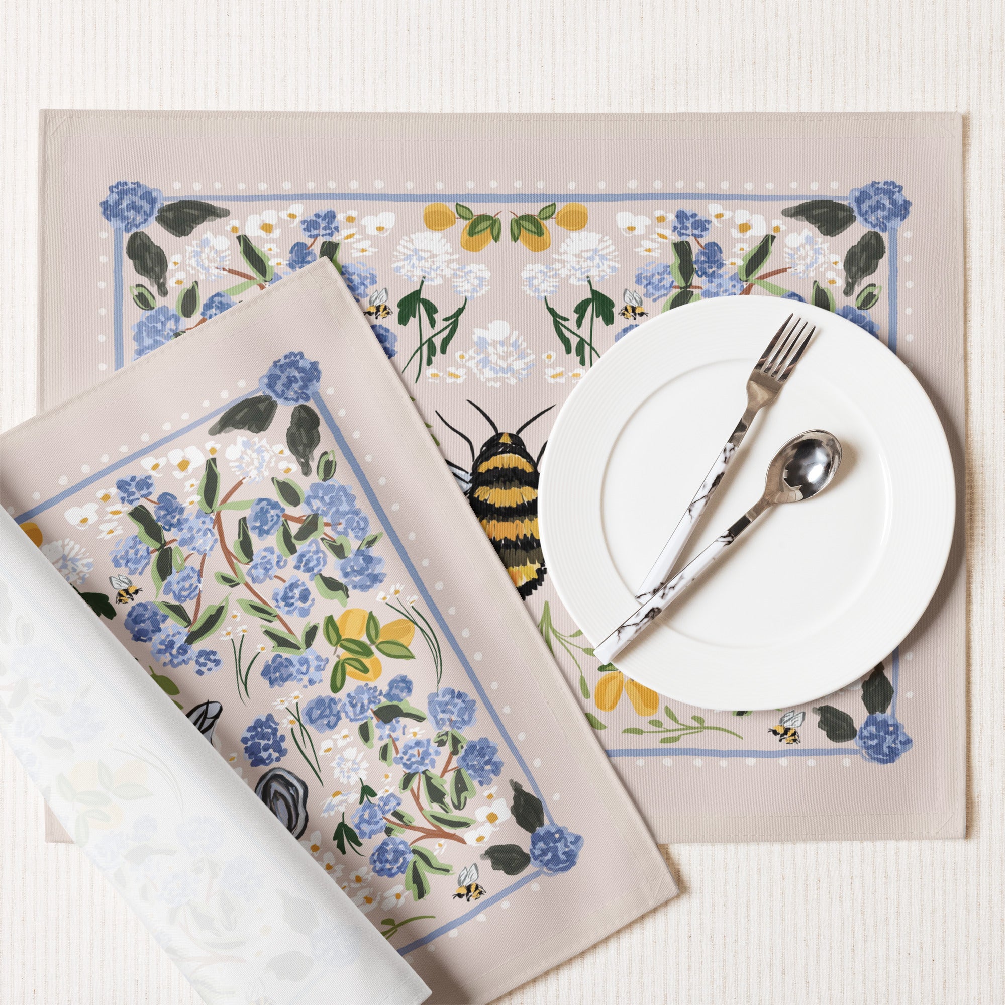 PlacematsLazy Lemons Placemats (Set of Four)Britt Mills Design