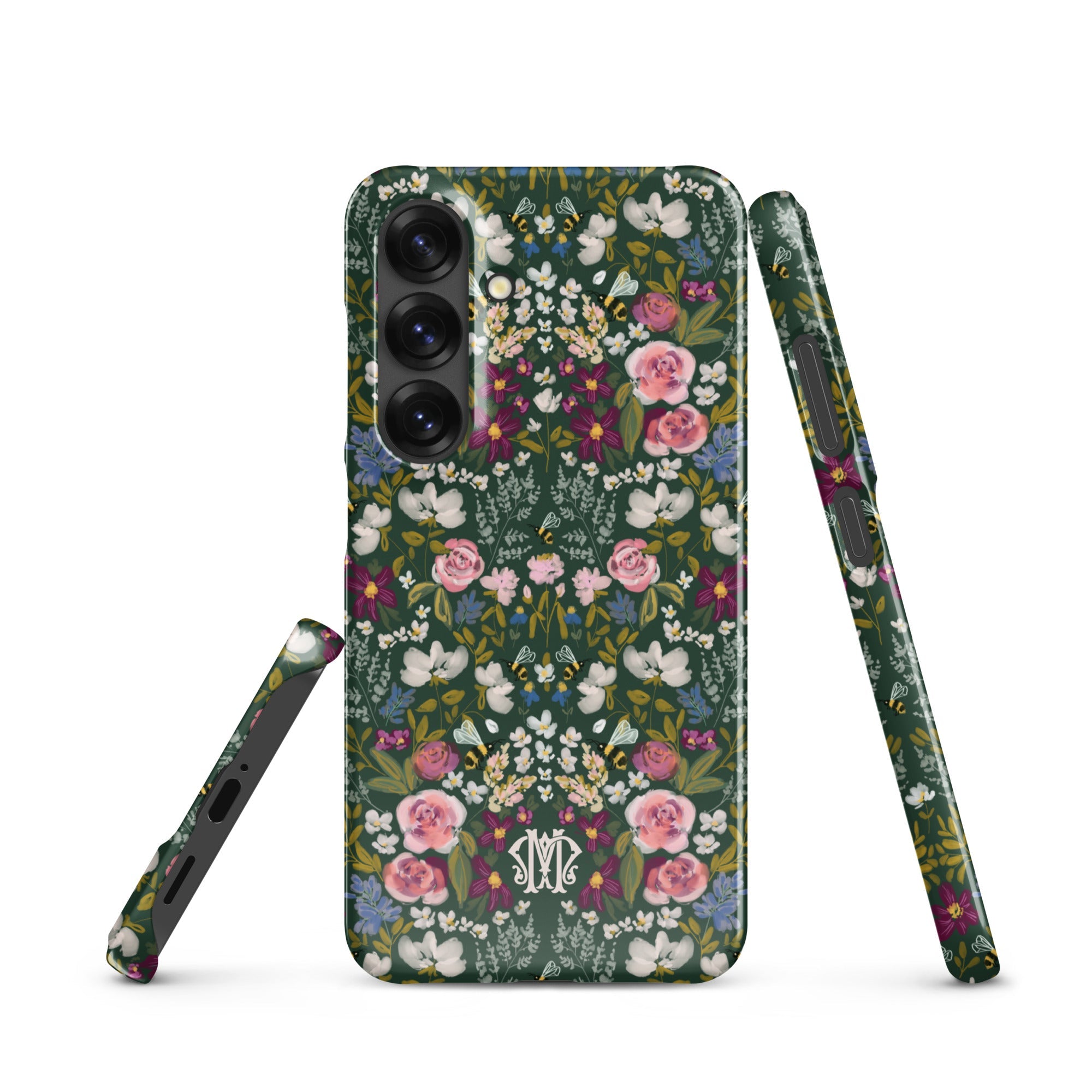 Samsung® CaseGardens Monogrammed Snap case for Samsung®Britt Mills Design