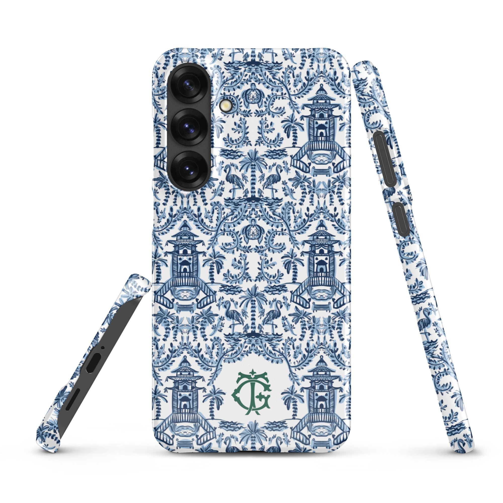 Samsung® CasePalm Beach Monogrammed Snap case for Samsung®Britt Mills Design