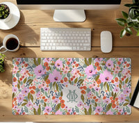 Large Desk Mat - Savannah Monogrammed Desk Mat - Large (24" X 14")