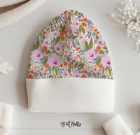 Beanies + Swaddles - Savannah Monogrammed Matching Beanie + Swaddle