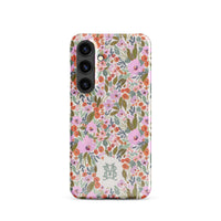 Savannah Monogrammed Snap case for Samsung®-Britt Mills Design