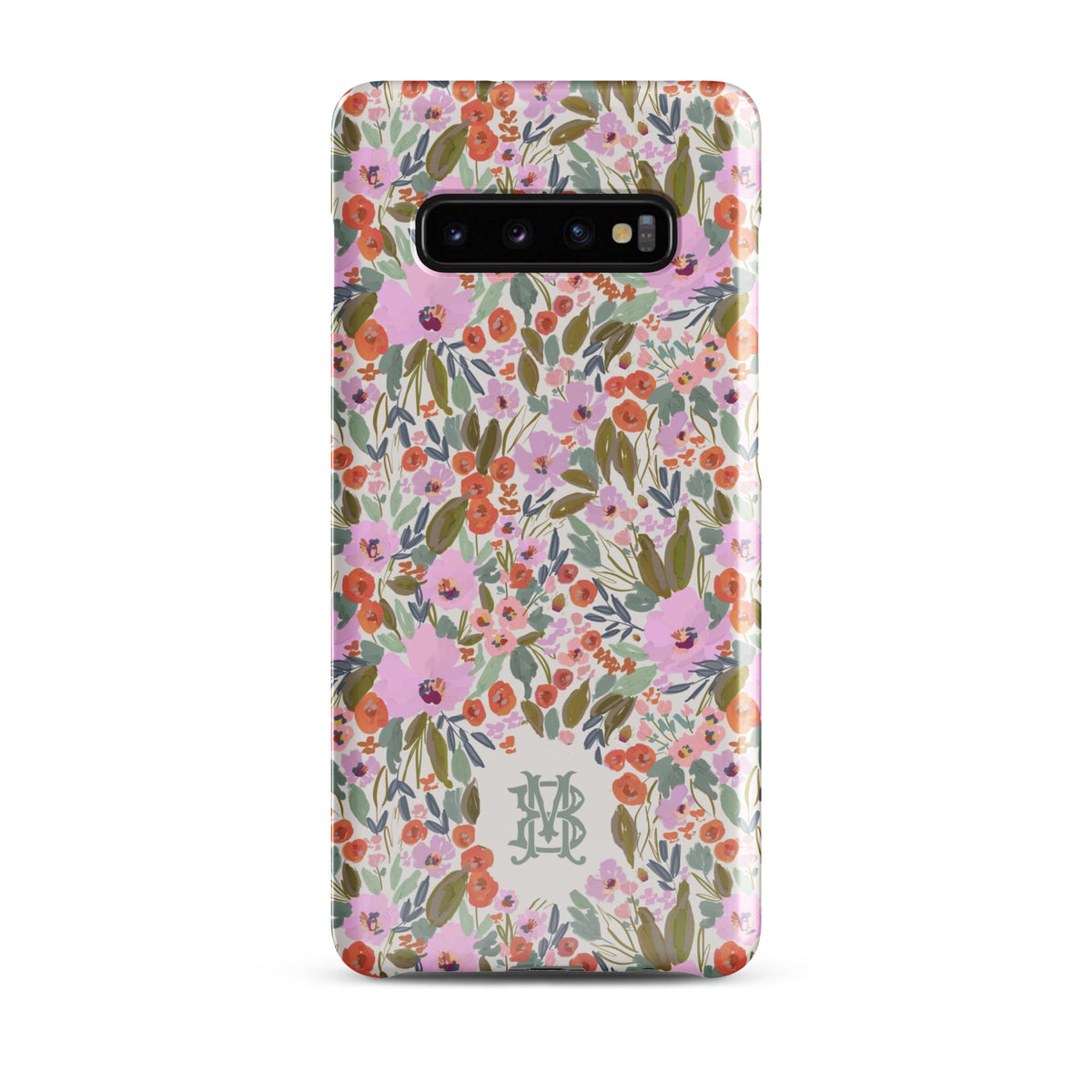 Savannah Monogrammed Snap case for Samsung®-Britt Mills Design