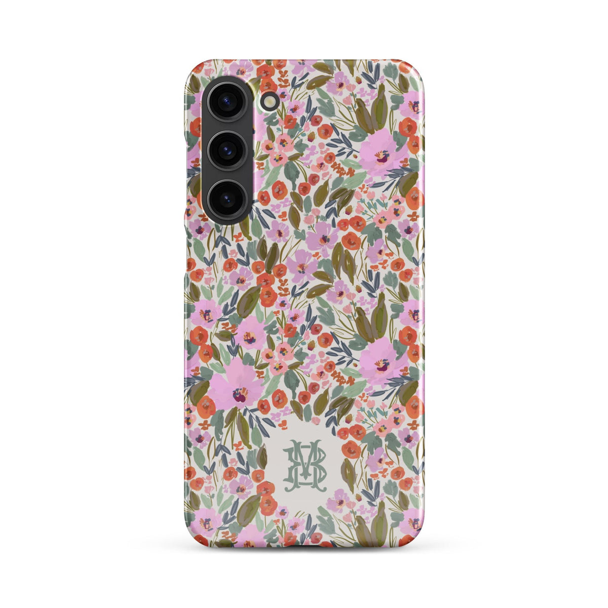 Savannah Monogrammed Snap case for Samsung®-Britt Mills Design