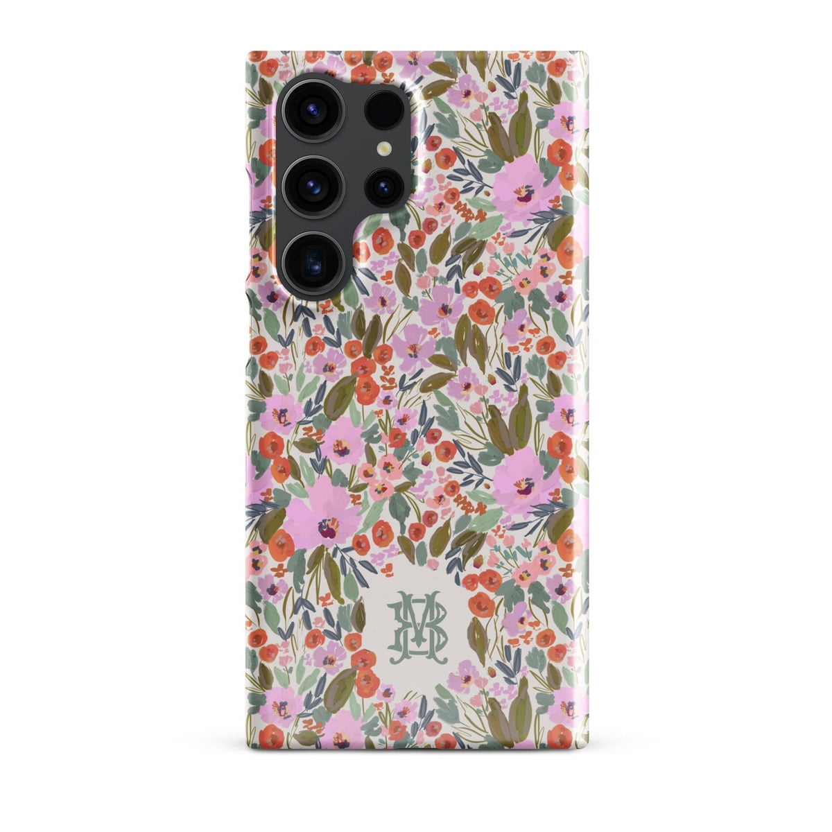 Savannah Monogrammed Snap case for Samsung®-Britt Mills Design