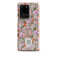 Savannah Monogrammed Snap case for Samsung®-Britt Mills Design